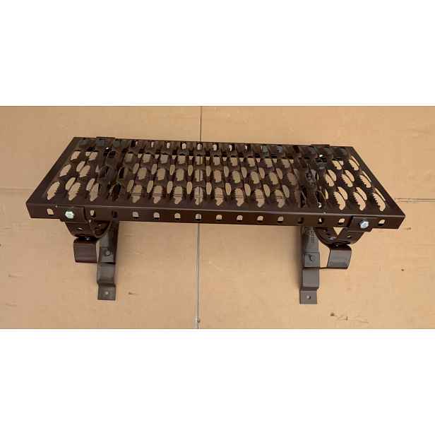Sada kominické lavice 60 cm pro plechovou střešní krytinu Ral 9005 8017 7016 komplet