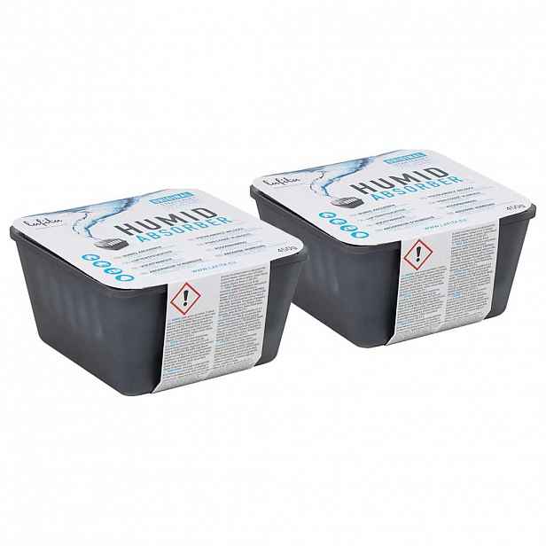 vidaXL Lafita Pohlcovače vlhkosti s náplní 2 ks 450 g
