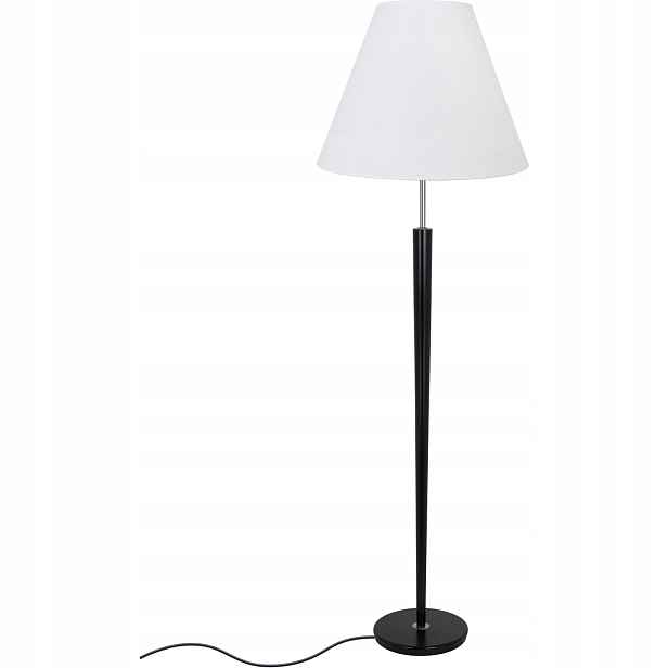 Stojací Lampa S Led Stínítkem, Černá