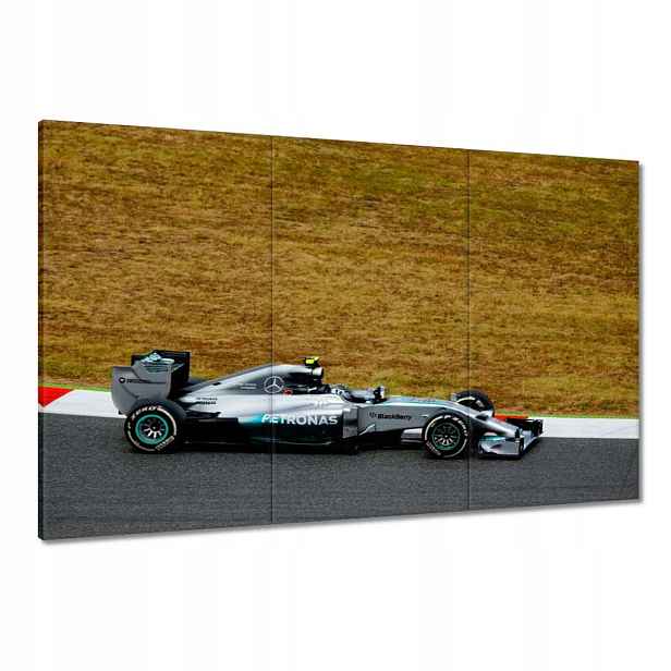 Obrazy 120x80 Závodní Mercedes