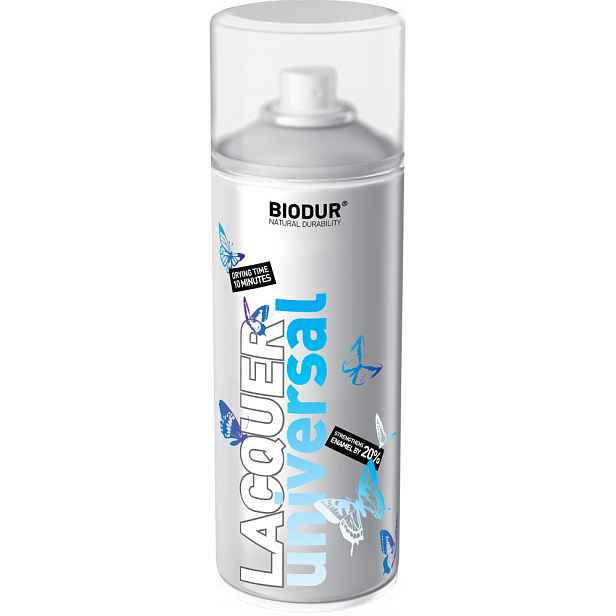 Bezbarvý lak ve spreji lesklý 400ml