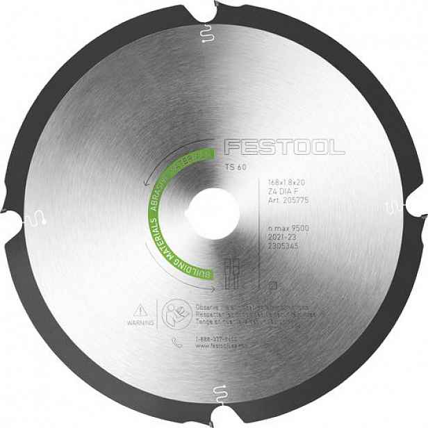 Festool Kotoučová Pila Dia 168x1,8x20 F4 205769