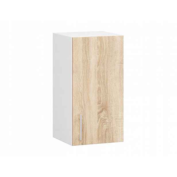 Nástěnná skříňka Lima W 30cm D1 bílá-sonoma Akd