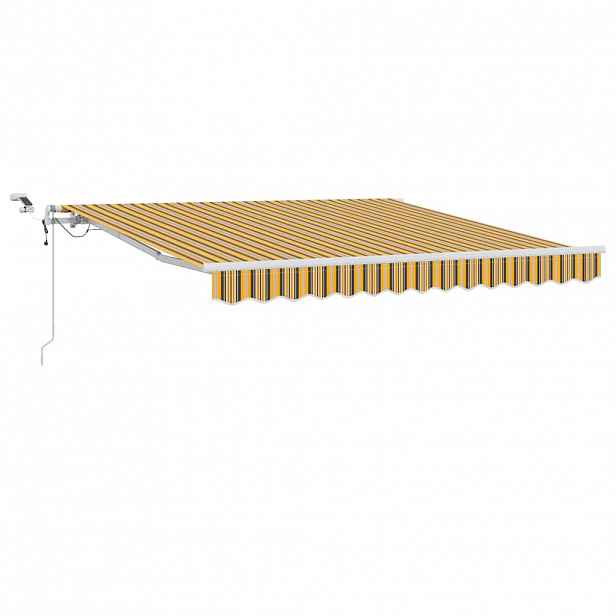 vidaXL Stahovací markýza Vícebarevný 300 x 250 cm Polyester