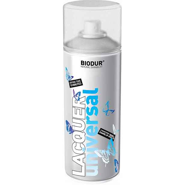 Bezbarvý lak ve spreji matný 400ml
