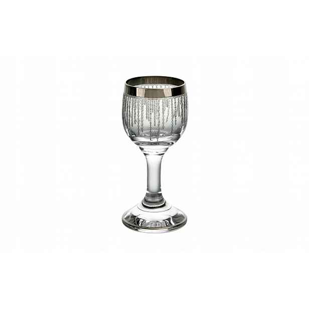 Sada 6 sklenic na vodku 25 ml Koral Platinium