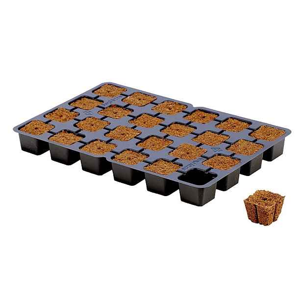Sadbovač s mediem na klíčení 24 rostlin HGA Garden Eazy Plug CT24