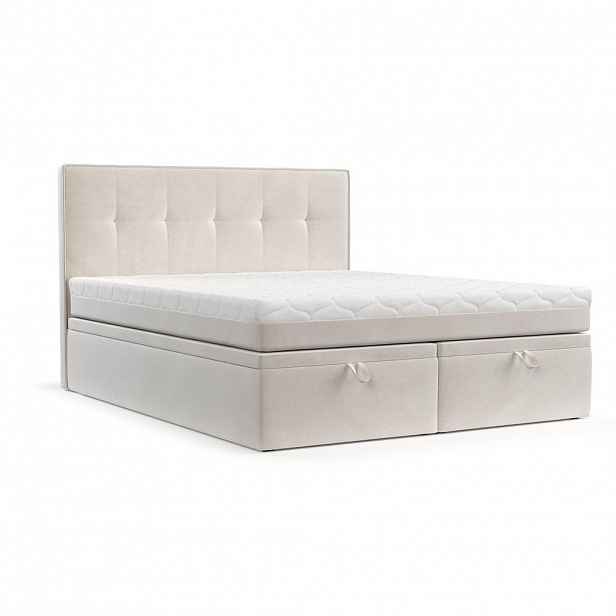 AltaBeds POSTEL BOXSPRING ARIVO 200/200 Krémová