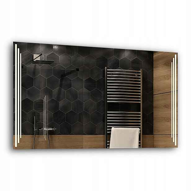 Neutrální Led Zrcadlo Praha 130x70cm