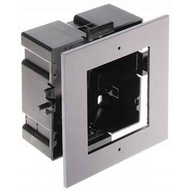 Rámeček s krabičkou pro montáž pod omítku 1-modulový Hikvision DS-KD-ACF1(Plastic)