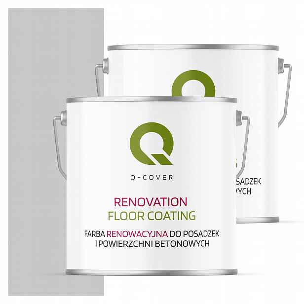 Barva Renovační ochranná podlaha Mléčně šedá Ral 7047 polomatná 5L