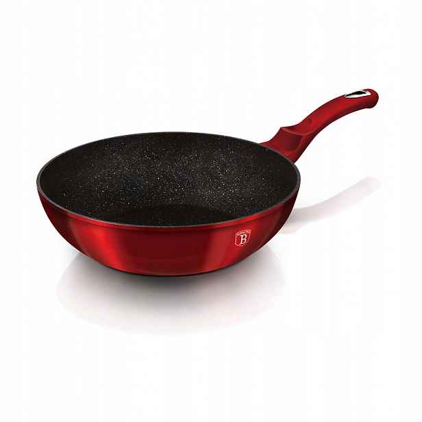 BH-1267N Granitový wok 28 cm Berlinger Haus Burgundy Line