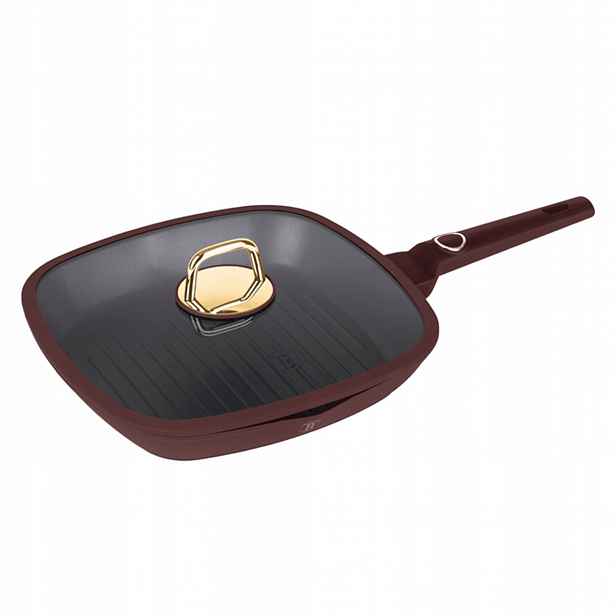 Grilovací pánev s poklicí Berlinger Haus Leonardo 28 cm BH-8037