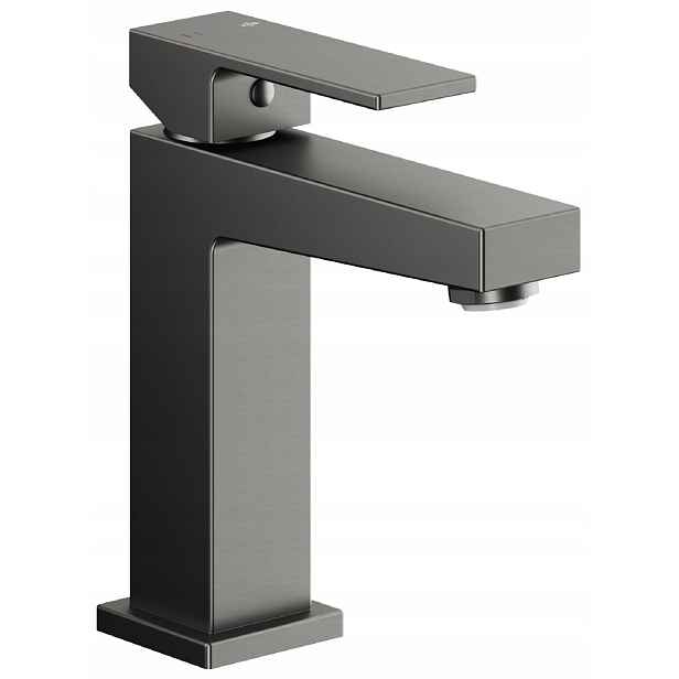Kfa Stojánková Umyvadlová Baterie Logon, Gun Metal Grey Pvd Click Clack