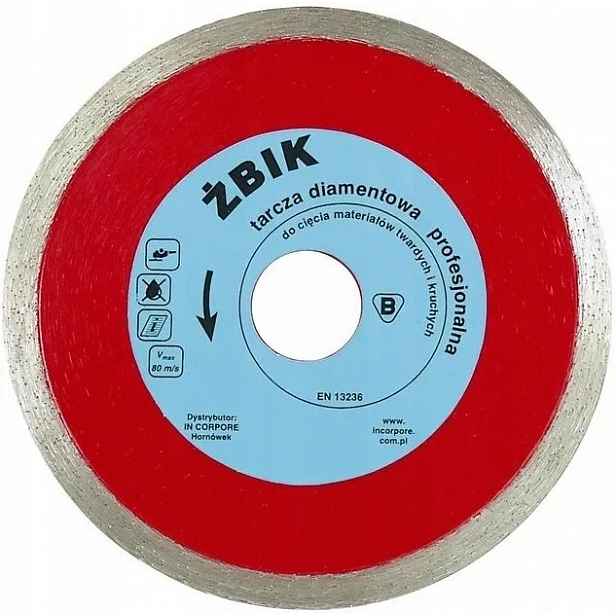 Diamantový Kotouč Na Sucho Hladký Žbik 125*22,2MM TD-125 In Corpore