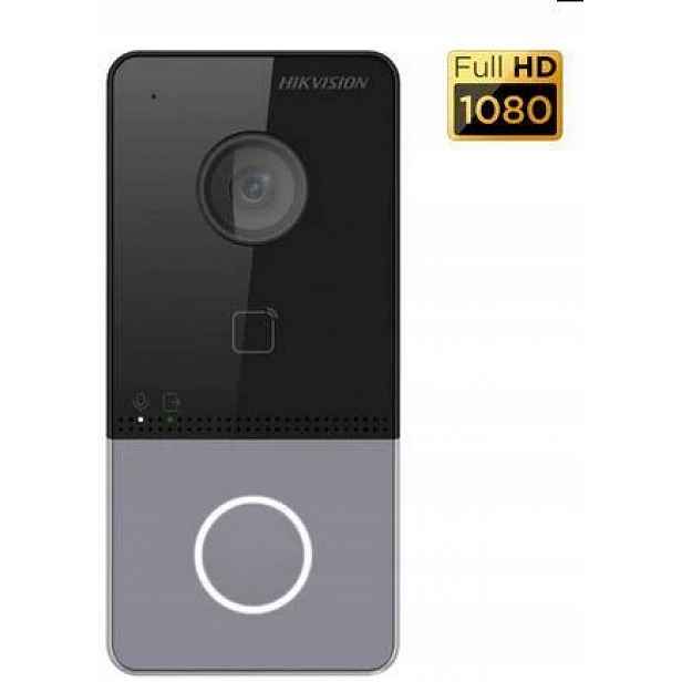 Hikvision DS-KV6113-WPE1(C) Plastiková dveřní stanice pro domy