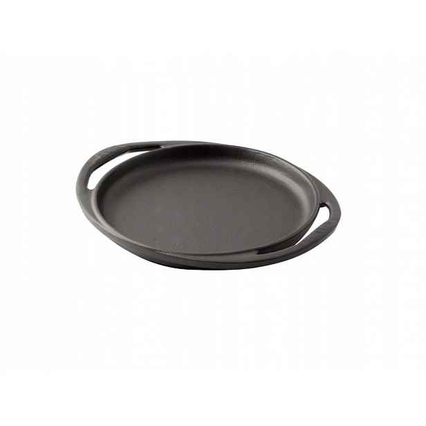 Litinová servírovací pánev 24cm černá