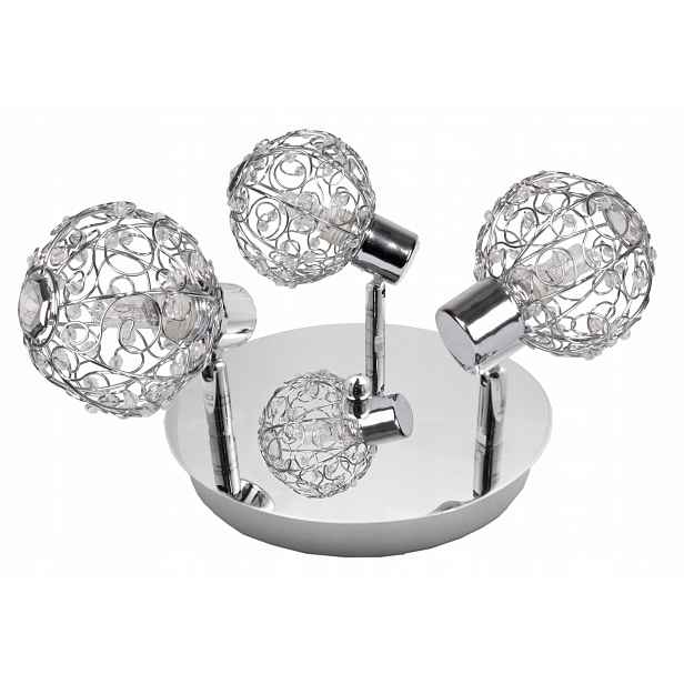 Trojitý chromový stropní svítidlo 3XG9 Collar Candellux