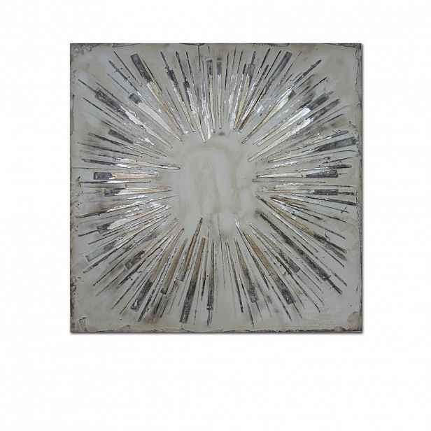 MALBA NA PLÁTNĚ, abstraktní, 100/100/3,5 cm