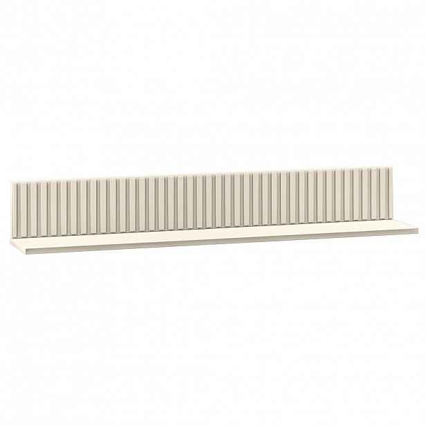 Selsey NÁSTĚNNÝ REGÁL Caletto béžový, 120 cm
