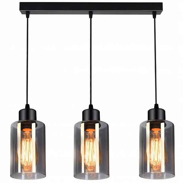 Závěsná lampa Lustr Stropní Svítidlo Skleněné Led Tuby