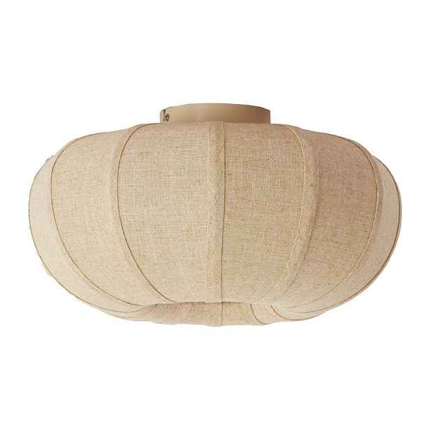 Béžové stropní svítidlo s textilním stínidlem ø 40 cm Zosia – Light & Living
