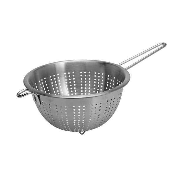 Excellent Houseware Kuchyňský cedník s rukojetí Hego stříbrný