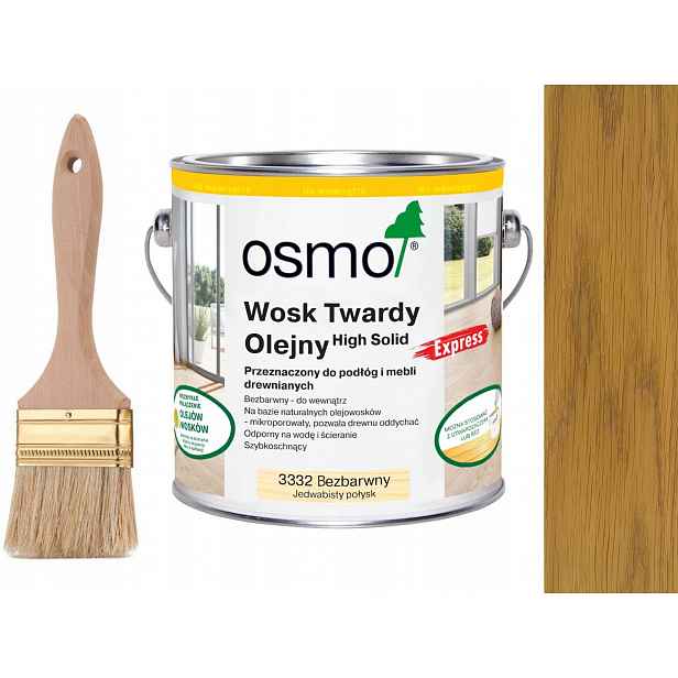 Osmo 3332 Tvrdý vosk Express 0,75L Lesk