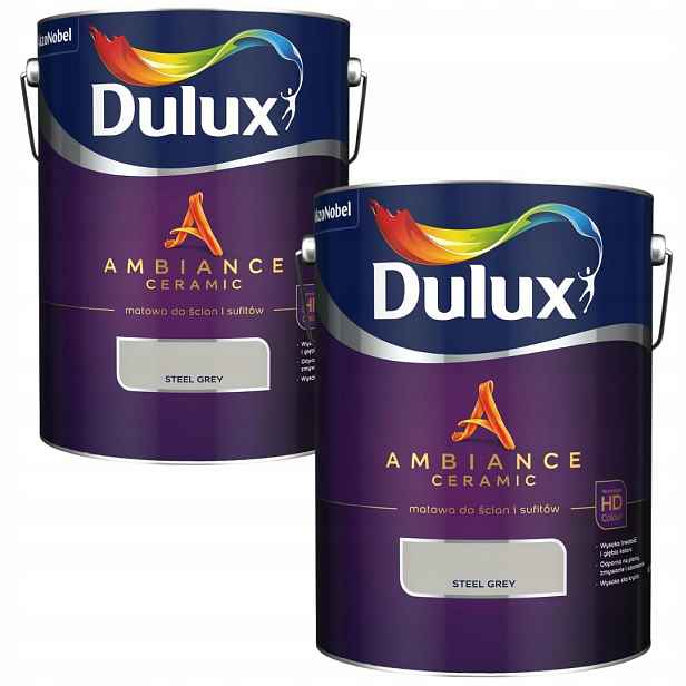 Set Dulux Ambiance Ceramic 2x5L Barva Steel Grey 10L