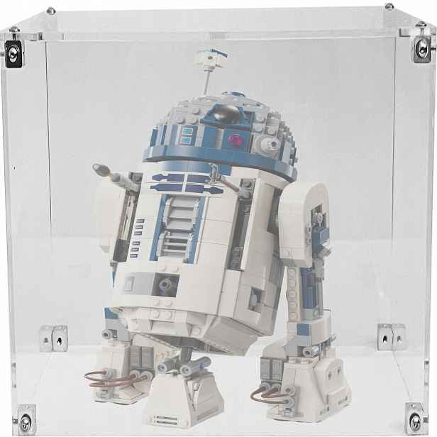 Vitrína Drewlandia pro stavebnici Lego 75379 Star Wars R2-D2