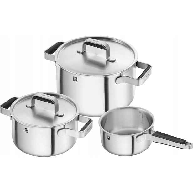 Sada Hrnců 3ks na Indukci pro vaření Zwilling Pure