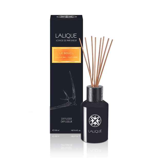 Lalique Difuzér Le Soleil, Chiang-mai – Thajsko, 250 ml, černý D80281