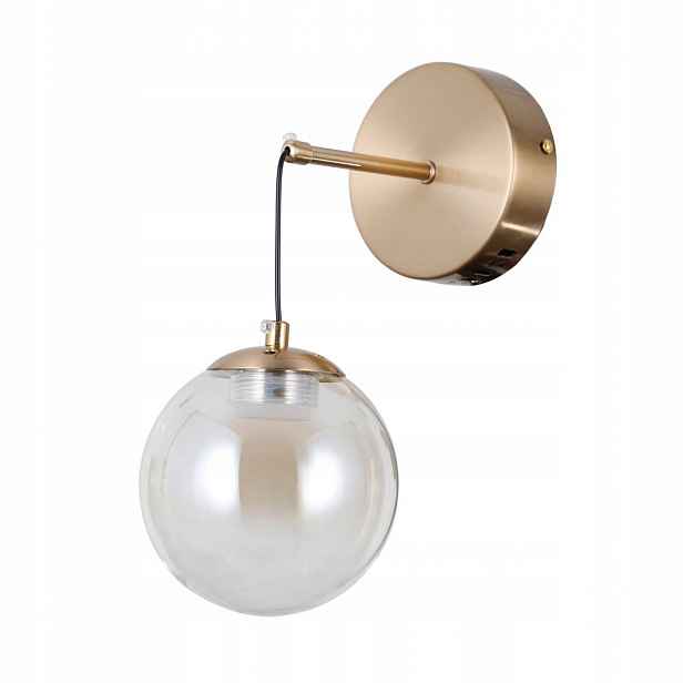 Nástěnná lampa Velada Led 5W teplá bílá, zlatá matná pro kancelář Italux