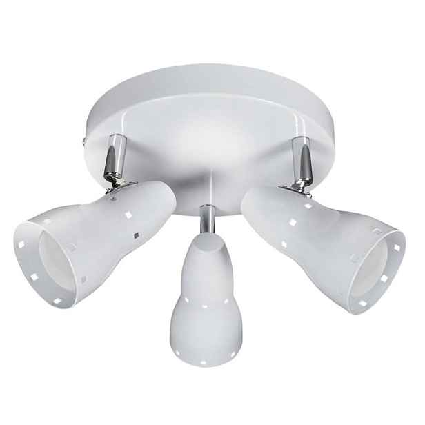 Stropní svítidlo plafond 3x40W E14 bílé