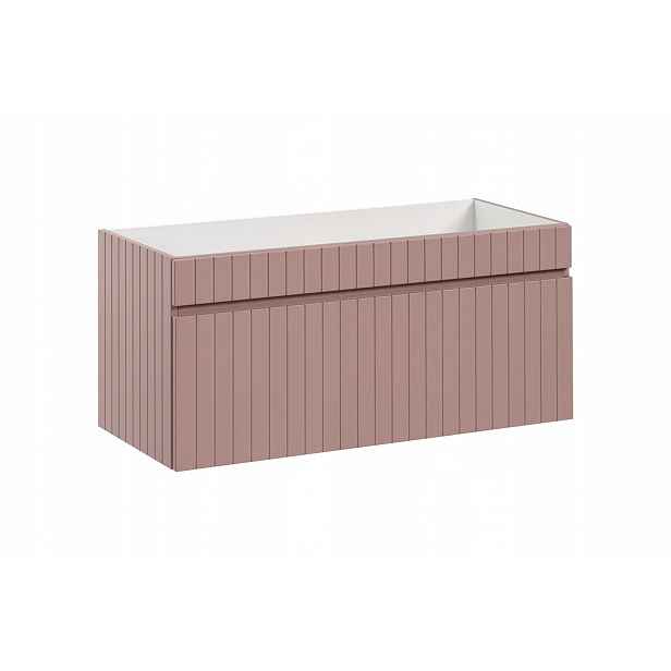 Szafka pod umywalkę 100cm 1 szuflada Iconic Rose