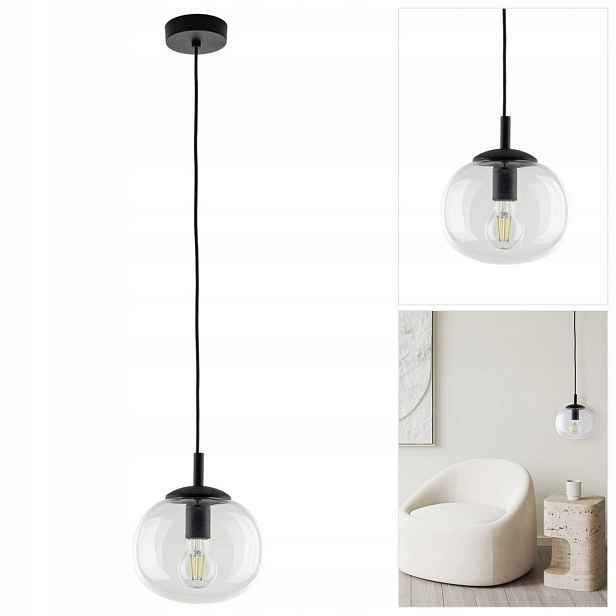 Závěsný černý Vibe moderní design v obývacím pokoji do jídelny Tk Lighting