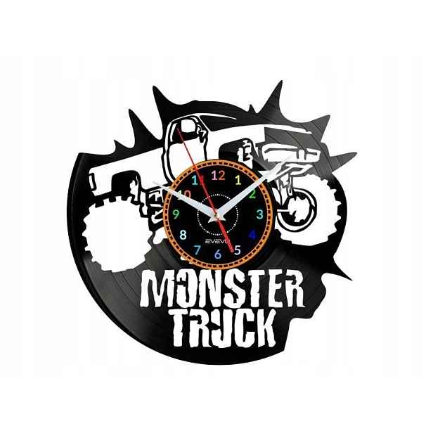 Monster Truck Dárek pro milovníka Originální Nástěnná Dekorace z desky