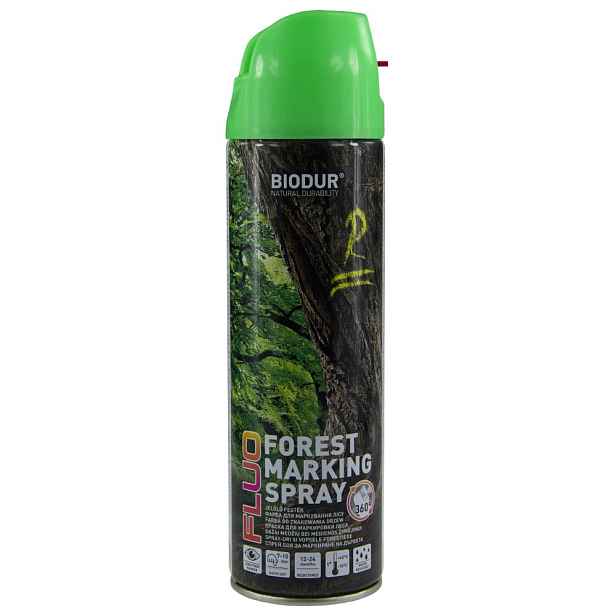Barva na značení stromů zelená 500ml