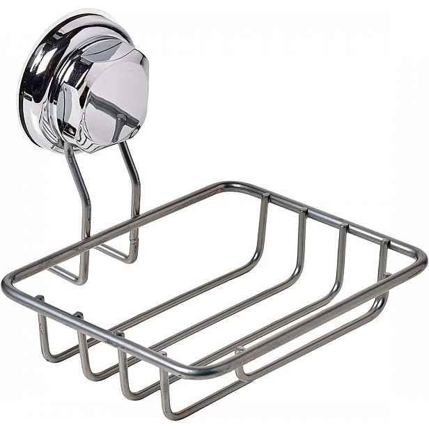 Compactor Bestlock - Mýdlenka drátěná s držákem, chrom RAN6994