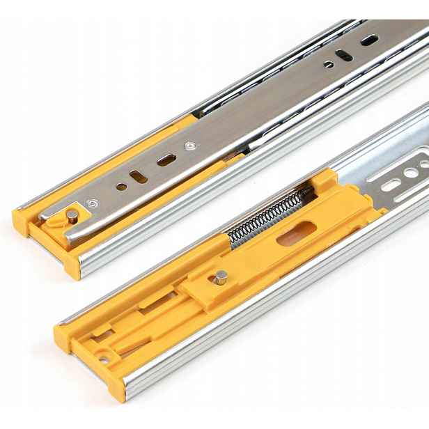 Emuca kuličkové vedení pro zásuvky 45 mm x 600 mm 5 kusů s tichým zavíráním