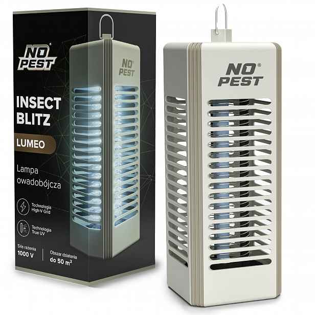 Uv Lampa Proti Komárům, Hmyzu, Elektrická, Bez Pecek, Béžová