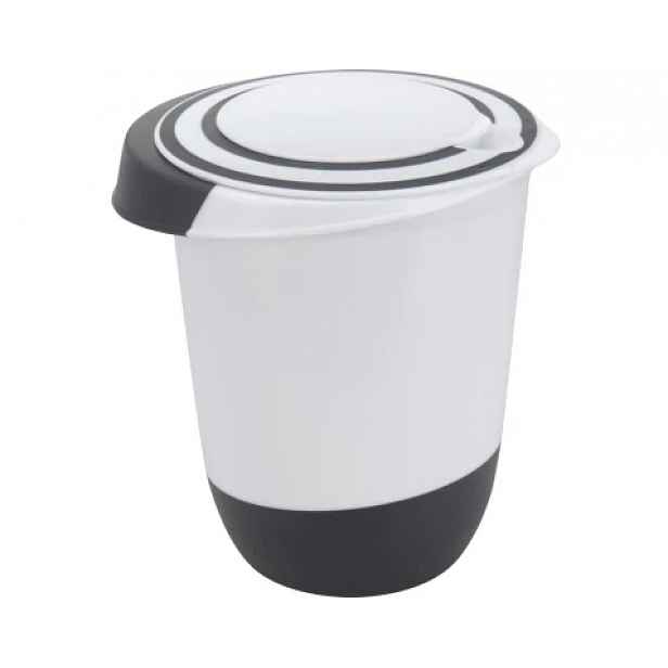 Mísa s víkem na šlehání 1,5 l, černá/nílá