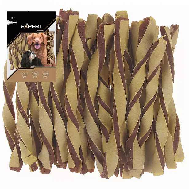 Tyčinka kuřecí maso s rybí kůží Pet Expert 250 g/bal