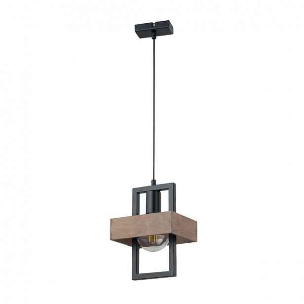 Závěsná lampa Zwis Lustr Pendel Černá Moderní E27 Sigma Lighting