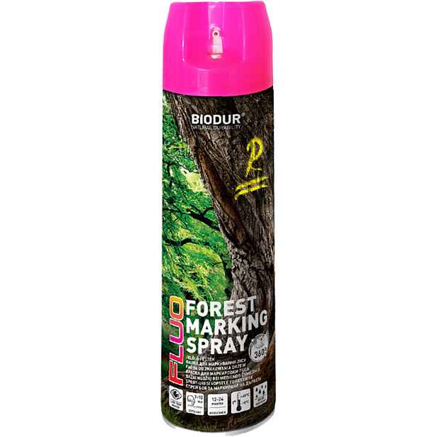 Barva na značení stromů růžová 500ml
