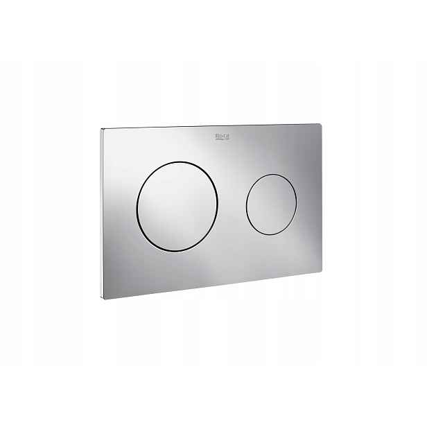 PL10 dvojité tlačítko chrom lesk A890189001 Duplo One