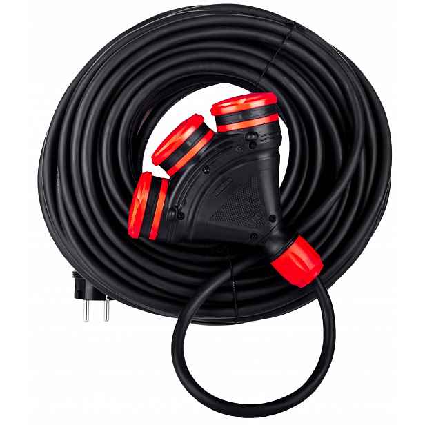 Schmith Prodlužovací Kabel gumový Hi-tek 3 zásuvky 3x2.5 mm 20 m IP54 SPPLJ-43-20