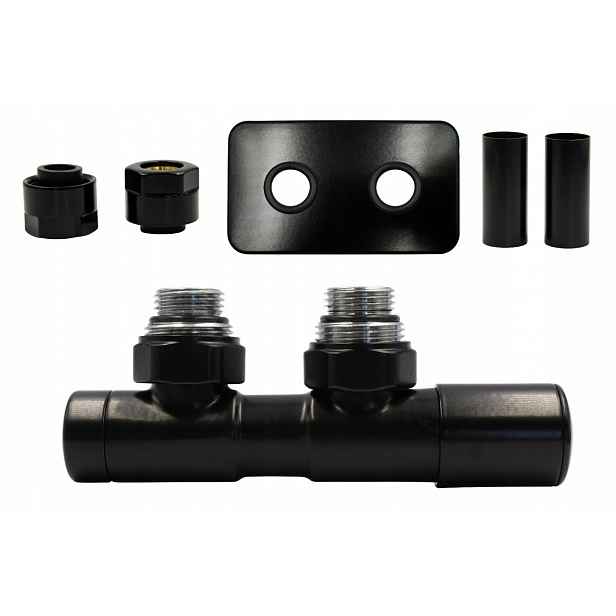 Ventil reg 50 mm Twins černý mat pravý CuAiO r.pros