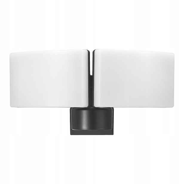 Led svítidlo venkovní fasádní šedé 2x20W Ip65 nastavitelné