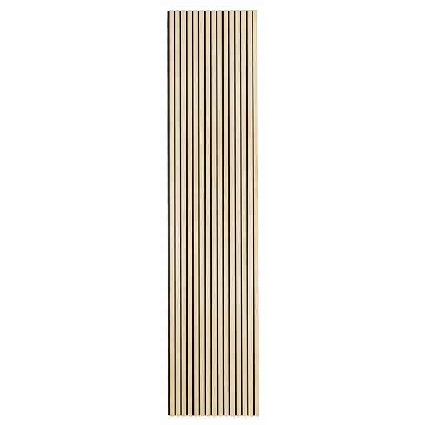 Akustický panel G21 270 x 60,5 x 2,1 cm, přírodní dub